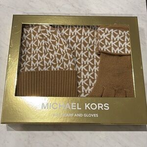 Michael Kors Hat, Scarf, and Gloves